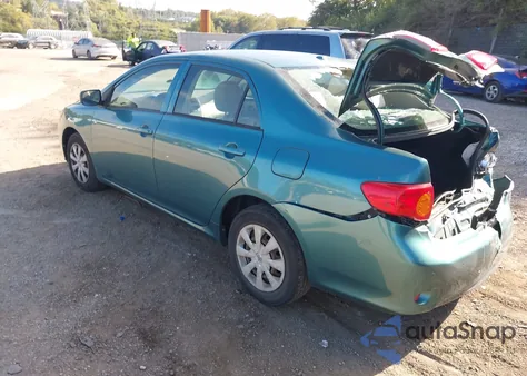 2009 Toyota Corolla Le from USA, damaged, VIN JTDBL40E59J051133